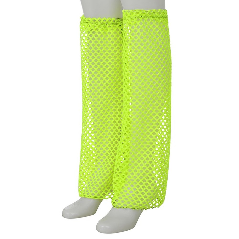 Banned - Diya Neon Net Leg warmers - Yellow